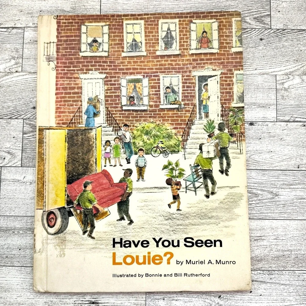 Have You Seen Louie? by Muriel A Munro Kids Hardcover‎ 1970 Vtg Book Ex-Lib